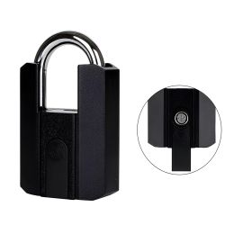 Smart замок GS 141 с отпечатком пальца (навесной) <черный>