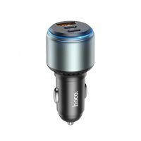 Автомобильное зарядное устройство USB Hoco NZ9 (95W/QC3.0/2 порта USB-C PD) <черный> ― Nsk.OnlineBazar.su