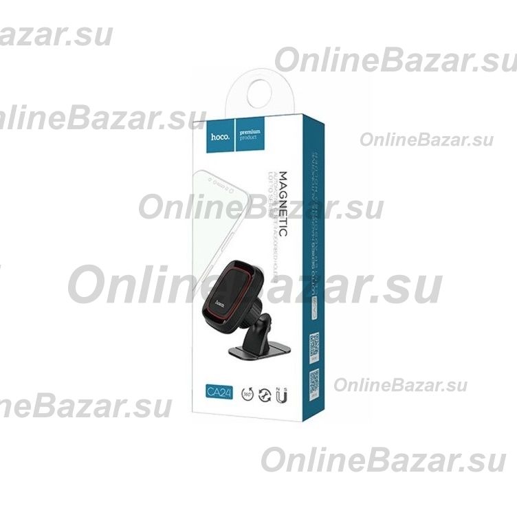 Автомобильный держатель Hoco CA24 <черный> ― Nsk.OnlineBazar.su