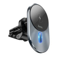 Автомобильный держатель Hoco CA91 (MagSafe 15W) <черный> ― Nsk.OnlineBazar.su