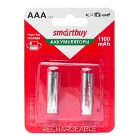 Аккумулятор AAA SmartBuy (1100 mAh) (упаковка 2 шт.) ― Nsk.OnlineBazar.su