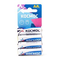 Батарейка AA Космос R6 (упаковка 4 шт.) ― Nsk.OnlineBazar.su