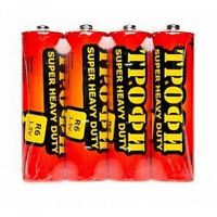 Батарейка AA Трофи R6 (упаковка 4 шт.) ― Nsk.OnlineBazar.su