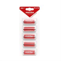Батарейка AA SmartBuy LR6 (упаковка 5 шт.) ― Nsk.OnlineBazar.su