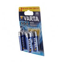 Батарейка AA Varta LR6 HIGH ENERGY (упаковка 4+2 шт.) ― Nsk.OnlineBazar.su