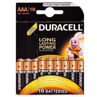 Батарейка AAA Duracell LR03 Basic (упаковка 18 шт.) ― Nsk.OnlineBazar.su