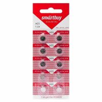 Батарейка SmartBuy AG5 (упаковка 10 шт.) ― Nsk.OnlineBazar.su