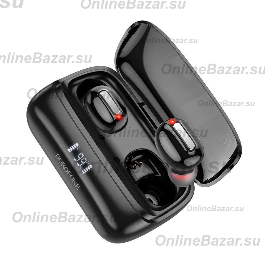 Беспроводные Bluetooth наушники Borofone BE55 <черный> ― Nsk.OnlineBazar.su