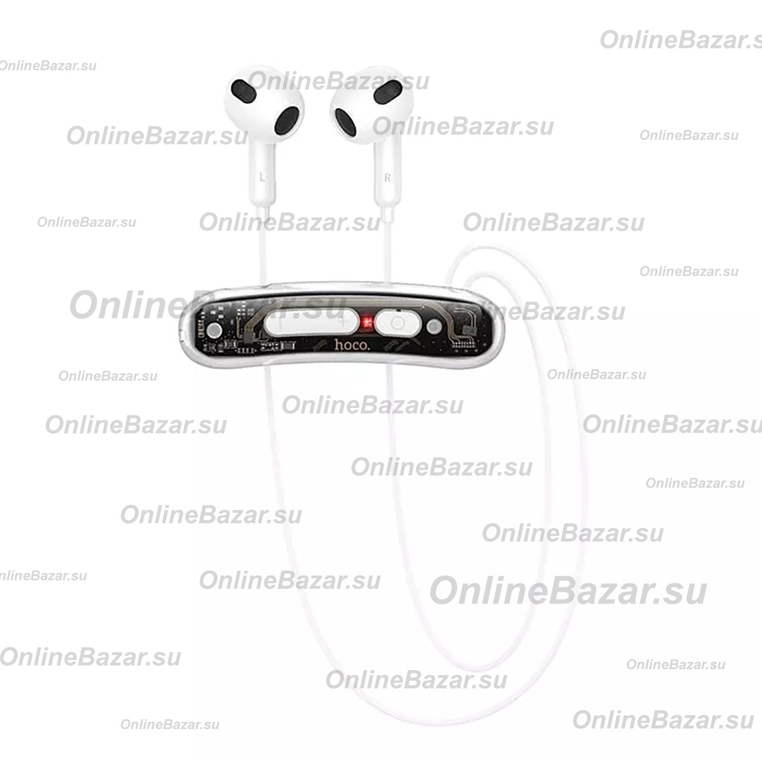Беспроводные Bluetooth наушники Hoco ES77 <белый> ― Nsk.OnlineBazar.su