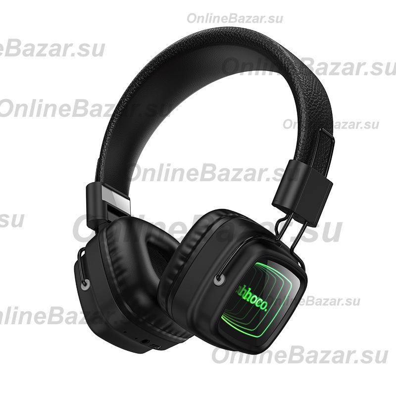 Беспроводные Bluetooth наушники Hoco W72 <черный> ― Nsk.OnlineBazar.su