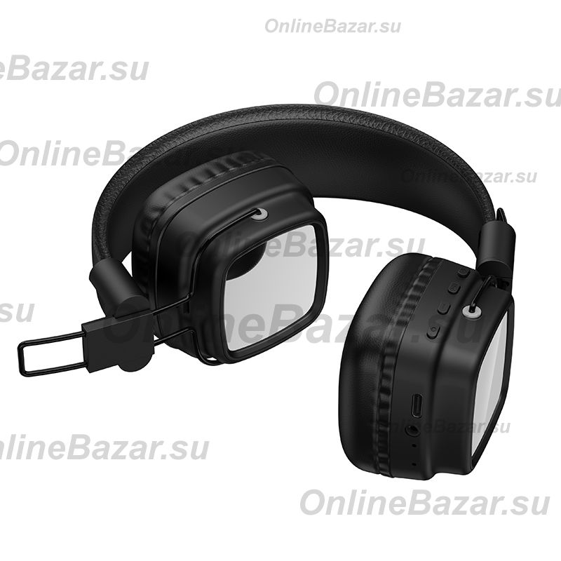 Беспроводные Bluetooth наушники Hoco W72 <черный> ― Nsk.OnlineBazar.su