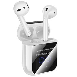 Беспроводные Bluetooth наушники Borofone BW86 <белый>