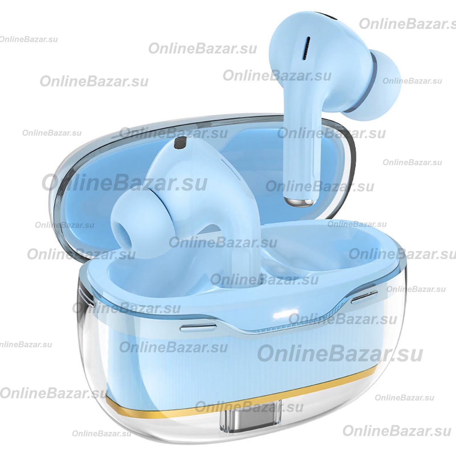 Беспроводные Bluetooth наушники Hoco EW54 <синий> ― Nsk.OnlineBazar.su
