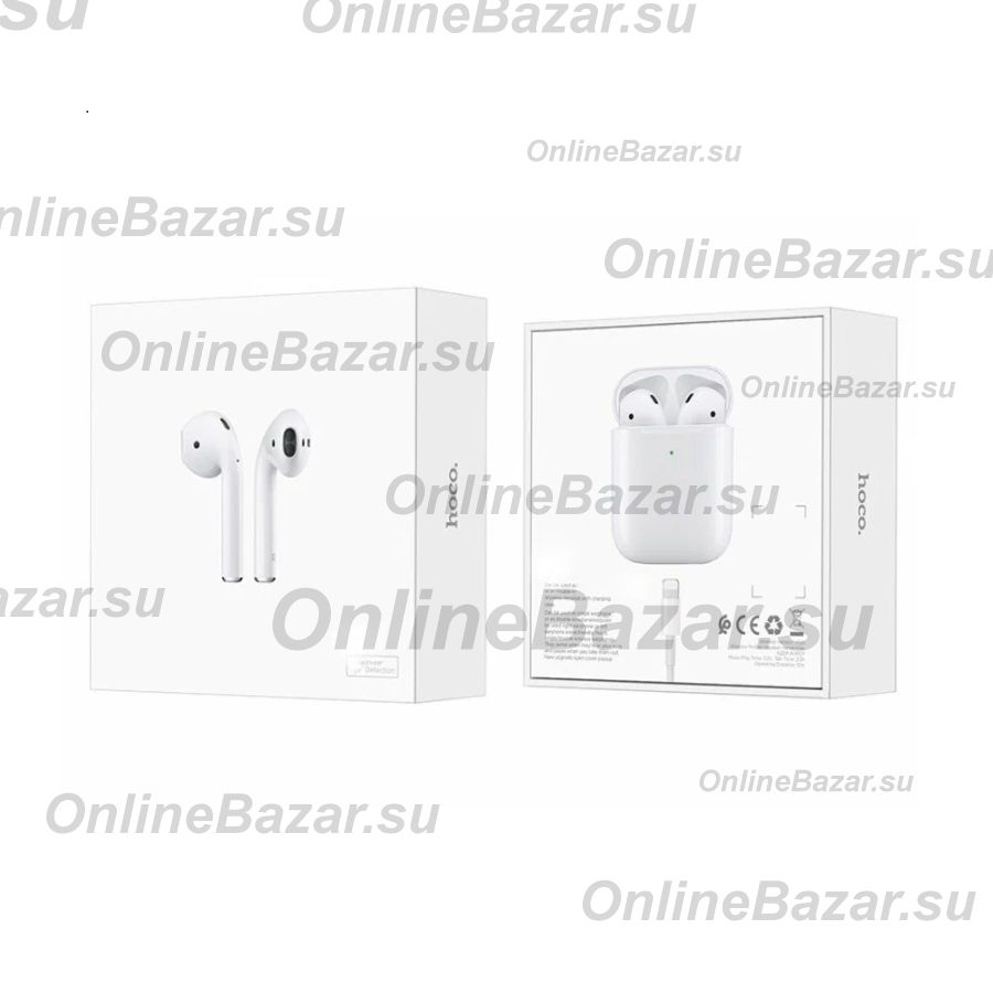 Беспроводные Bluetooth наушники Hoco EW02 Plus <белый> ― Nsk.OnlineBazar.su