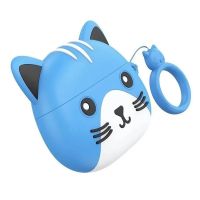 Беспроводные Bluetooth наушники Hoco EW46 <голубой> ― Nsk.OnlineBazar.su