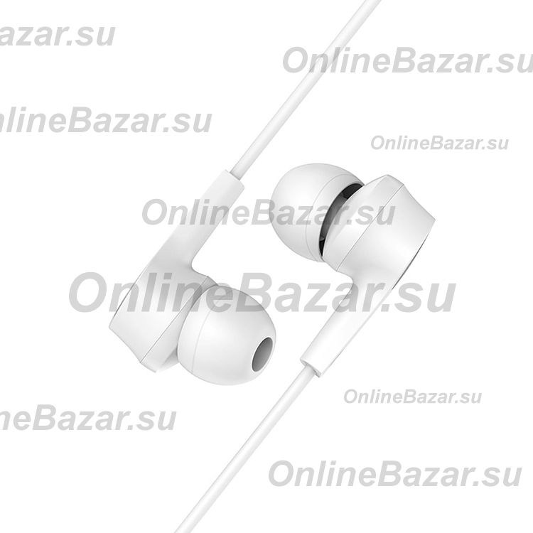 Гарнитура 3.5 Hoco M50 <белый> ― Nsk.OnlineBazar.su