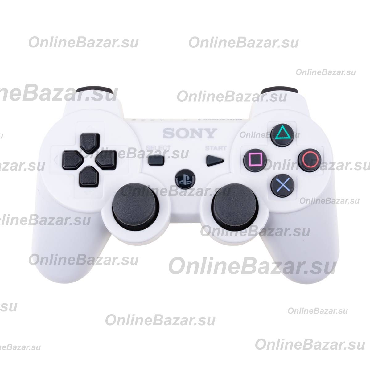 Геймпад для Sony PlayStation 3 <белый> ― Nsk.OnlineBazar.su