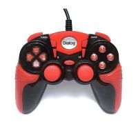 Геймпад Dialog Action GP-A15 <черно-красный> ― Nsk.OnlineBazar.su