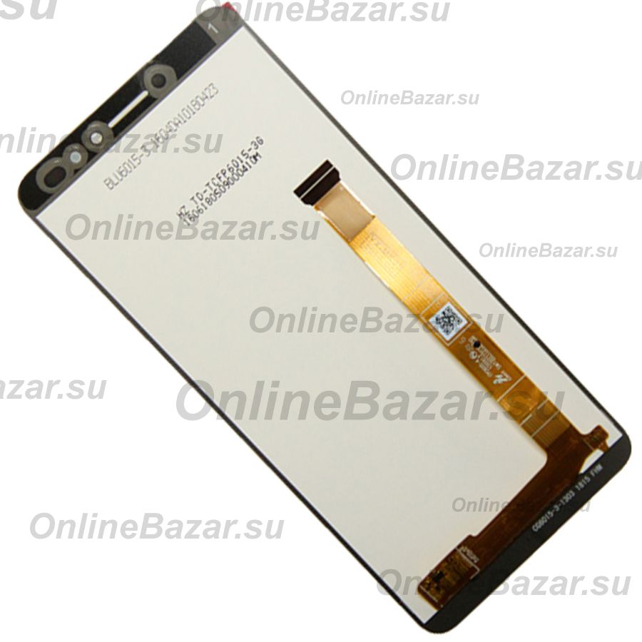 Дисплей для Alcatel OT 5099D (3V) в сборе с тачскрином <черный> ― Nsk.OnlineBazar.su