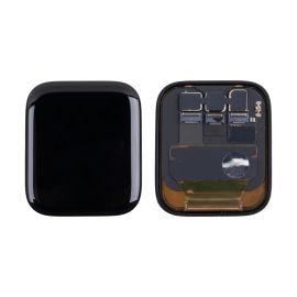 Дисплей для Apple Watch Series SE 2022 (44 mm) в сборе с тачскрином <черный> (оригинал)