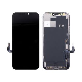 Дисплей для Apple iPhone 12 модуль в сборе с тачскрином (площадка IC) <черный> GX