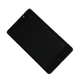 Дисплей для Nokia RM-1030 модуль в сборе с тачскрином <черный> (оригинал)