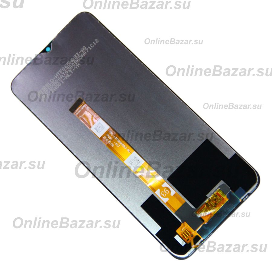 Дисплей для Oppo A15 в сборе с тачскрином <черный> (оригинал) ― Nsk.OnlineBazar.su
