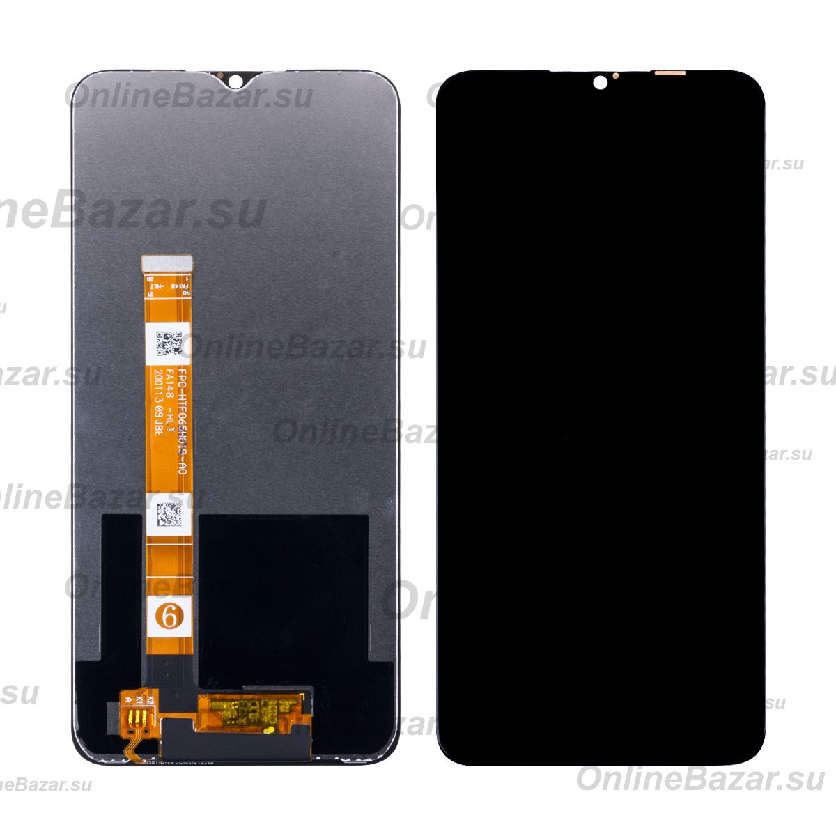 Дисплей для Oppo A31 в сборе с тачскрином <черный> (оригинал) ― Nsk.OnlineBazar.su
