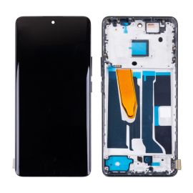 Дисплей для Realme RMX3741 модуль с тачскрином <черный> (оригинал OEM)