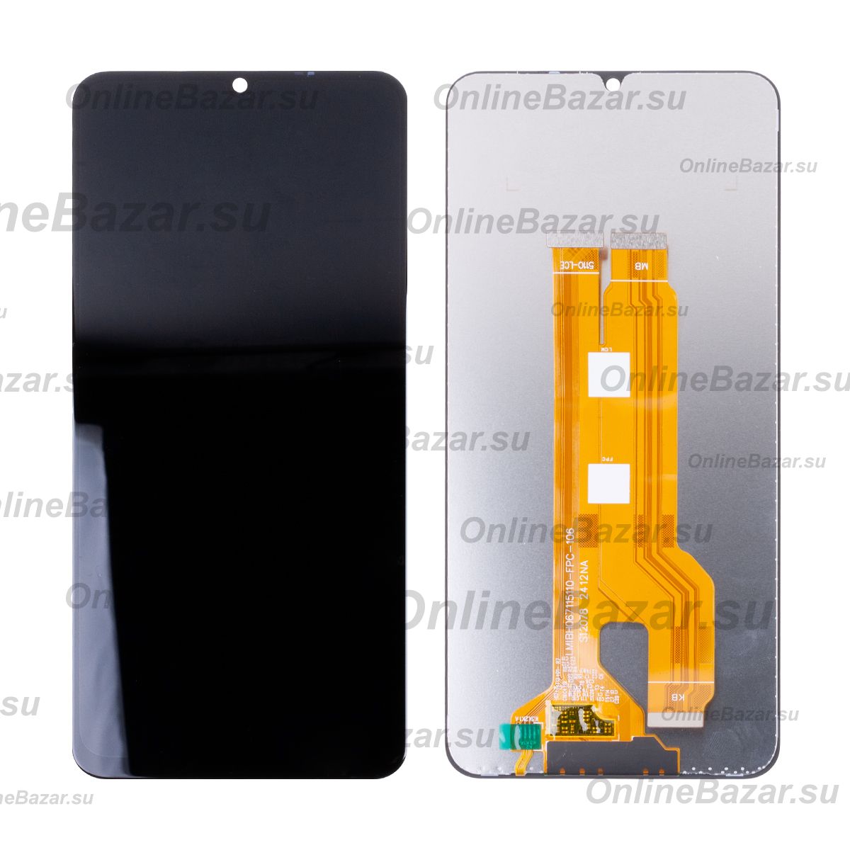 Дисплей для Realme C63 в сборе с тачскрином <черный> (оригинал) ― Nsk.OnlineBazar.su