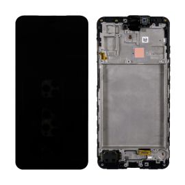 Дисплей для Samsung SM-A175F (Galaxy A17) модуль с тачскрином <черный> (оригинал SP)