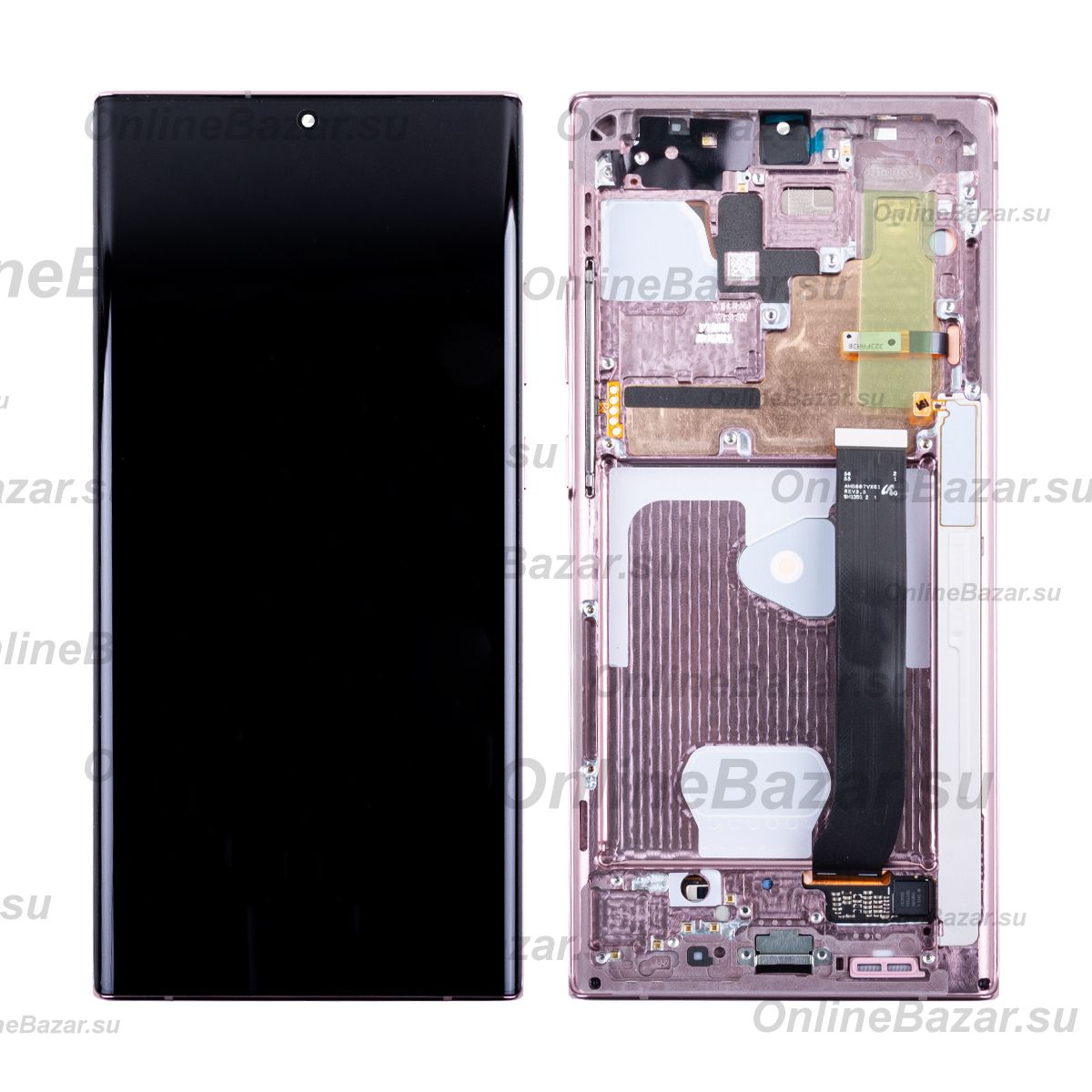 Дисплей для Samsung SM-N985F (Galaxy Note 20 Ultra) модуль в сборе с тачскрином <бронзовый> (оригинал SP) ― Nsk.OnlineBazar.su