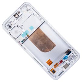 Дисплей для Samsung SM-S711B (Galaxy S23 FE) модуль в сборе с тачскрином <серебристый> (оригинал SP)