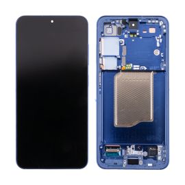 Дисплей для Samsung SM-S931B (Galaxy S25) модуль в сборе с тачскрином <синий> (оригинал SP)