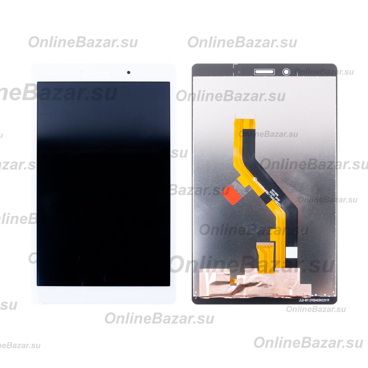 Дисплей для Samsung SM-T295 (Galaxy Tab A 8.0 2019) в сборе с тачскрином <белый> ― Nsk.OnlineBazar.su