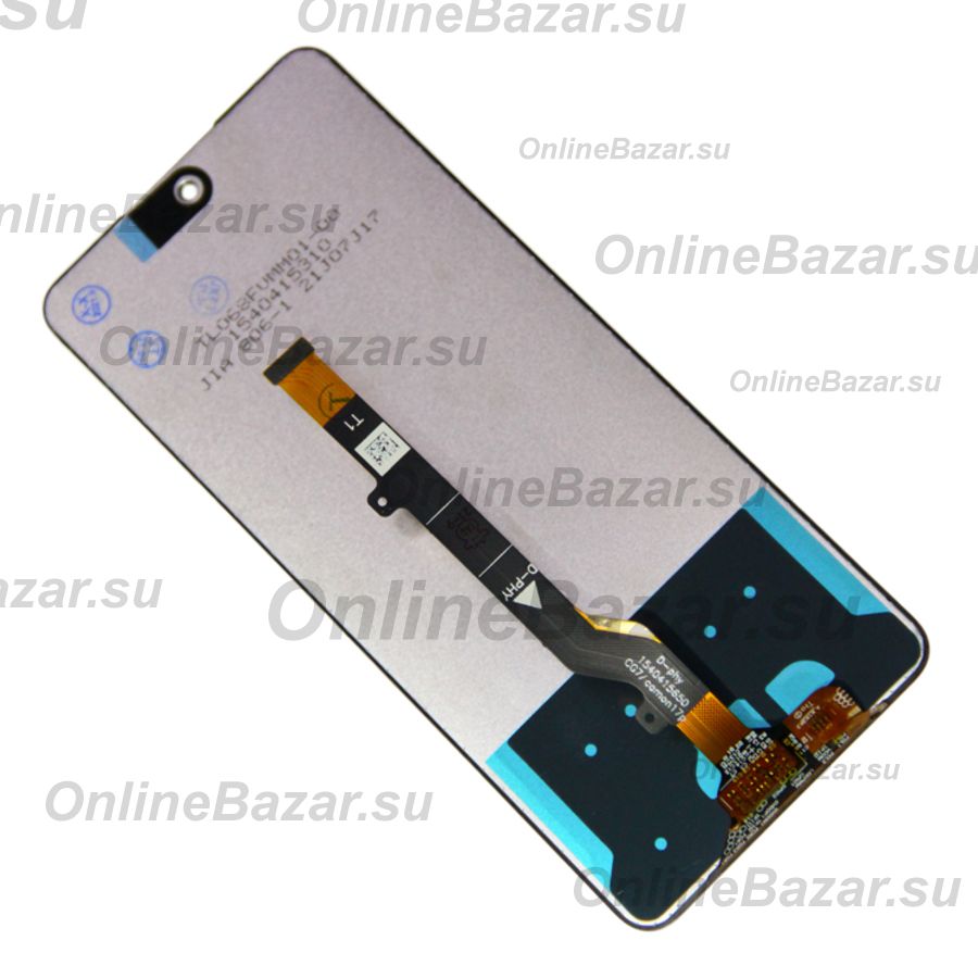 Дисплей для Tecno Camon 17P (CG7n) в сборе с тачскрином <черный> ― Nsk.OnlineBazar.su