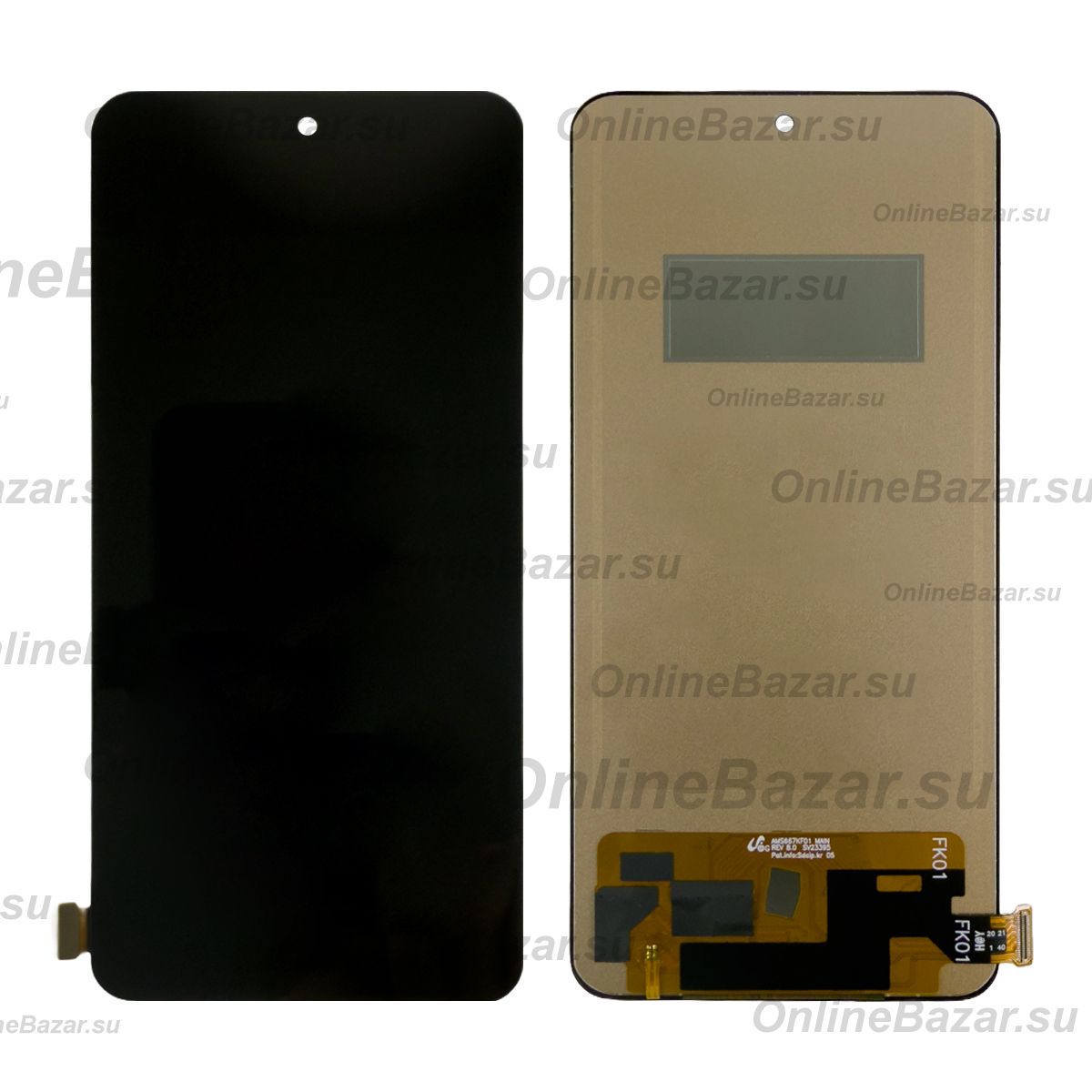Дисплей для Vivo V30 Lite (V2342) в сборе с тачскрином (TFT In-cell) <черный> ― Nsk.OnlineBazar.su