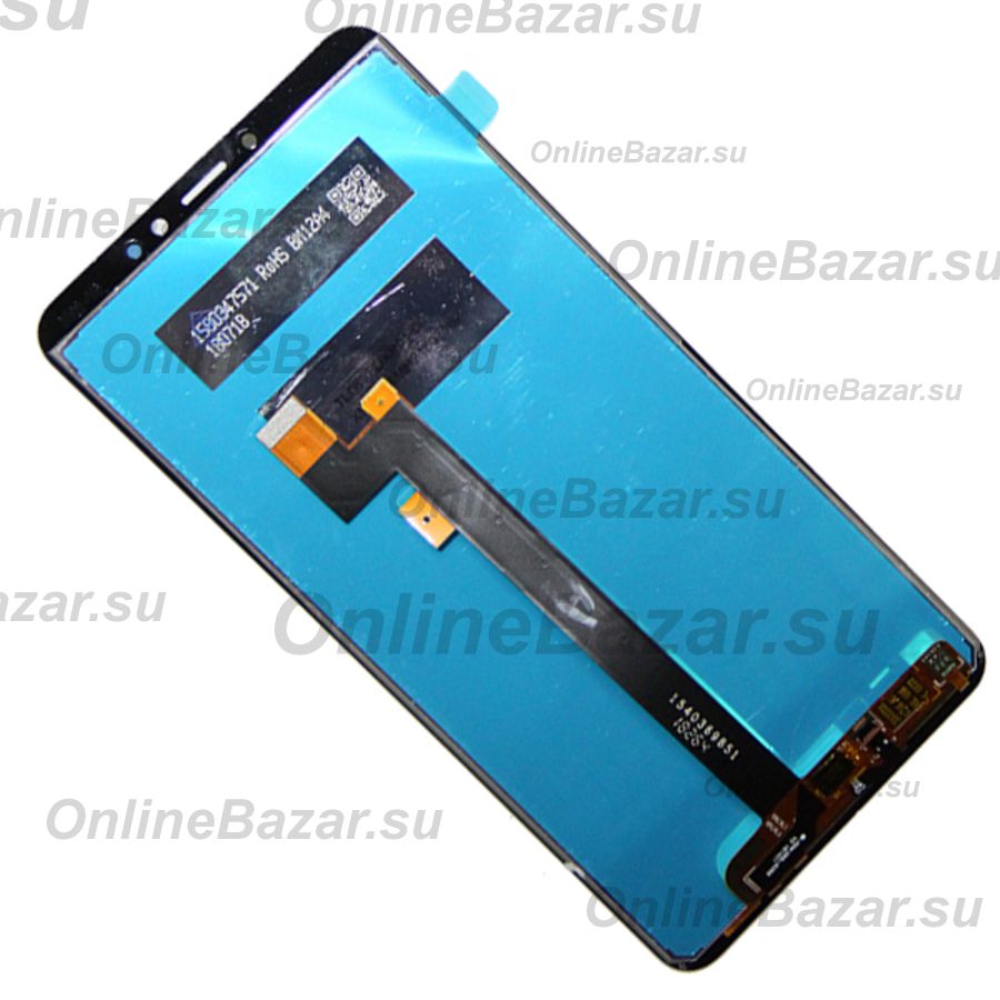 Дисплей для Xiaomi M1804E4A в сборе с тачскрином <черный> ― Nsk.OnlineBazar.su