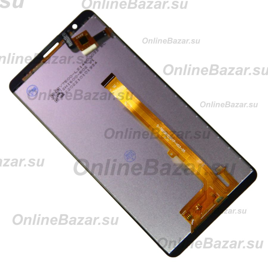 Дисплей для ZTE Blade A31 Plus в сборе с тачскрином <черный> ― Nsk.OnlineBazar.su