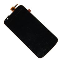 Дисплей для Fly IQ4413 (Quad EVO Chic 3) в сборе с тачскрином <черный> ― Nsk.OnlineBazar.su