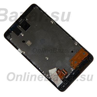 Дисплей для Nokia RM-980 модуль в сборе с тачскрином <черный> (оригинал) ― Nsk.OnlineBazar.su