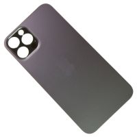 Задняя крышка для Apple iPhone 12 Pro (широкий вырез под камеру) <серый> (оригинал) ― Nsk.OnlineBazar.su