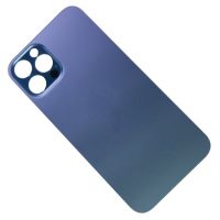 Задняя крышка для Apple iPhone 12 Pro (широкий вырез под камеру) <синий> (оригинал) ― Nsk.OnlineBazar.su