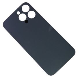 Задняя крышка для Apple iPhone 14 Pro Max (широкий вырез под камеру) <черный> (оригинал)