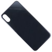 Задняя крышка для Apple iPhone Xs (широкий вырез под камеру) <серый> (оригинал) ― Nsk.OnlineBazar.su