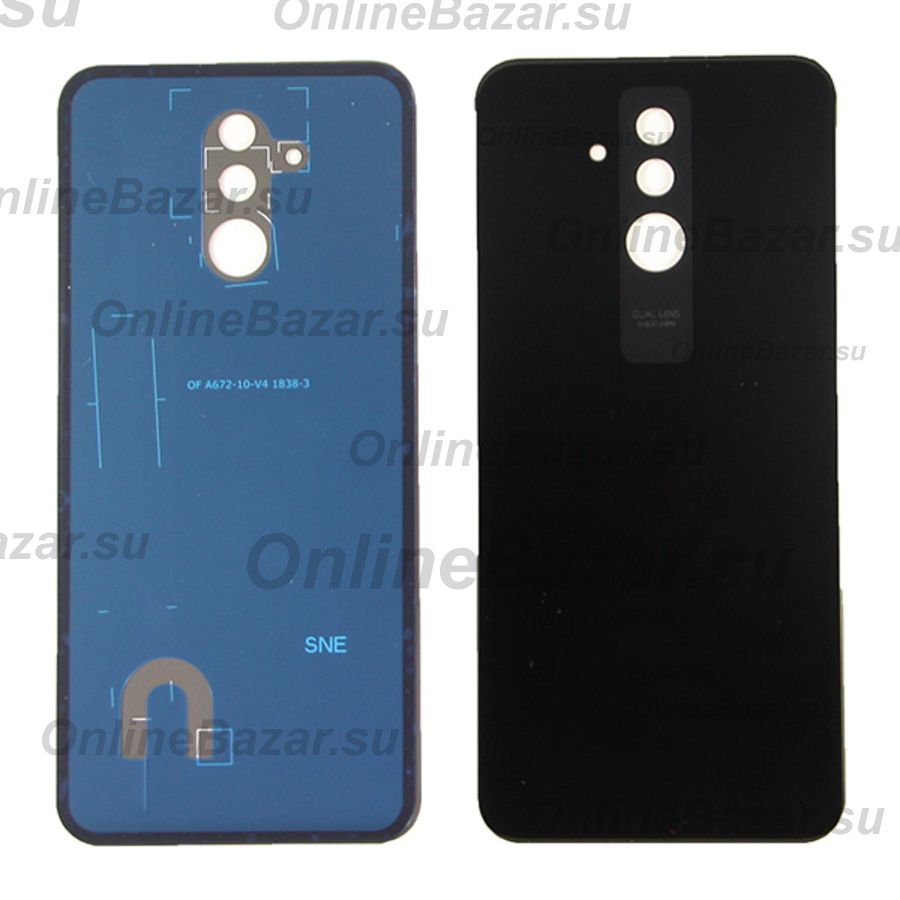 Задняя крышка для Huawei Mate 20 Lite <черный> ― Nsk.OnlineBazar.su