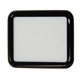 Защитная пленка для Apple Watch Series 1 (42 mm) (полное покрытие, силикон) <черный>