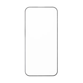 Защитное стекло для Apple iPhone 16 (2,5D/с сеткой динамика) <черный>