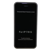 Защитное стекло для Apple iPhone SE 2020 (закаленное, полное покрытие, антишпион) <черный> ― Nsk.OnlineBazar.su