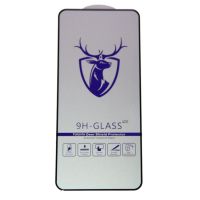 Защитное стекло для Oppo A52 (2.5D/закаленное, полная наклейка) <черный> в блистере ― Nsk.OnlineBazar.su